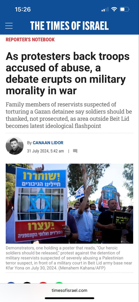 <a href="/HilzFuld/">Hillel Fuld</a> The gang rape was caught on camera, then the Israeli politicians debated in the Knesset about the right to rape because “everything is legitimate”, the Israeli talk show hosts defended the rapists, the rapists themselves went on tv and the Israeli public protested about their