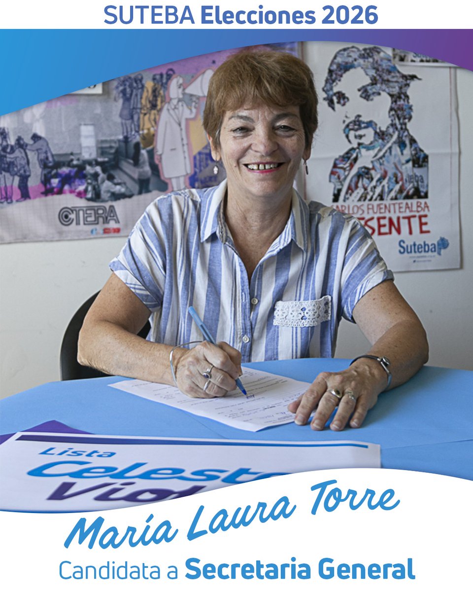 Celesviosuteba's tweet photo. En una jornada cargada de orgullo y emoción, compañeras que integran la lista Celeste Violeta firmaron sus candidaturas de cara a las elecciones del 13 de mayo.  

#OrgulloCelesteVioleta https://t.co/FMvb1f2na6