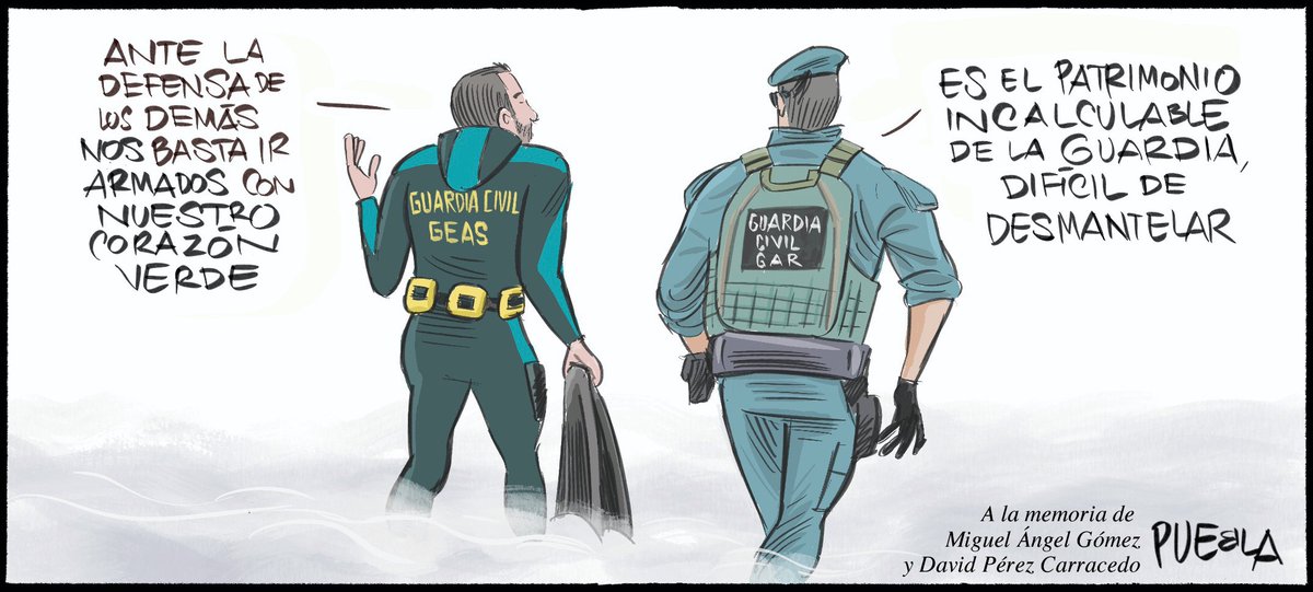 No se presentan y no me representan...

La Abogacía del Estado deja tirada a la Guardia Civil y no acusará a los narcos que mataron a dos agentes en Barbate share.google/akWNL8ZZQFGfTI…