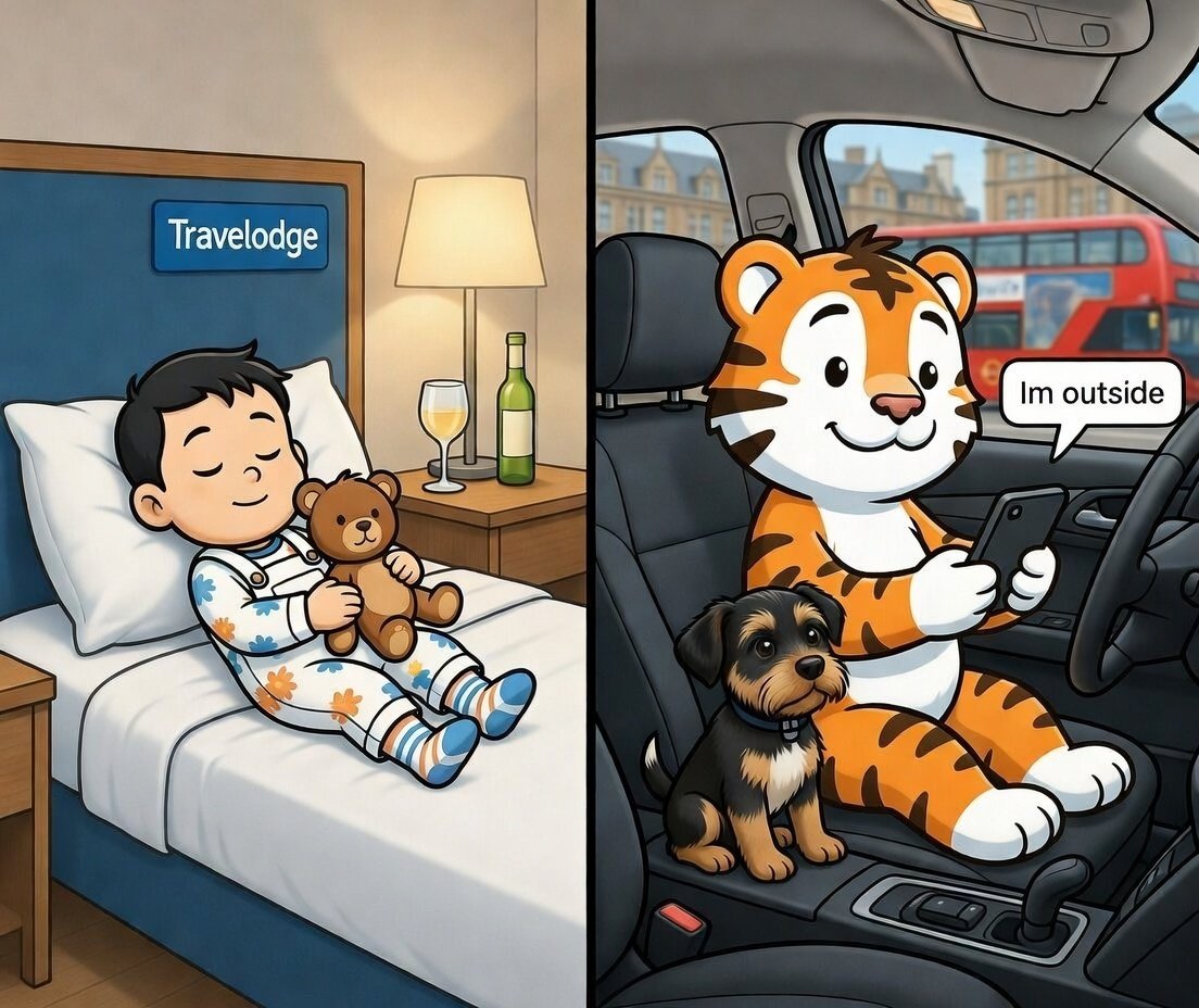 @Tiger and Baby tweet media