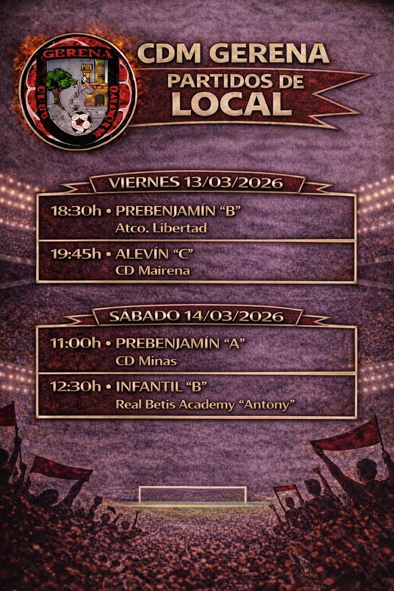 CDM GERENA tweet media