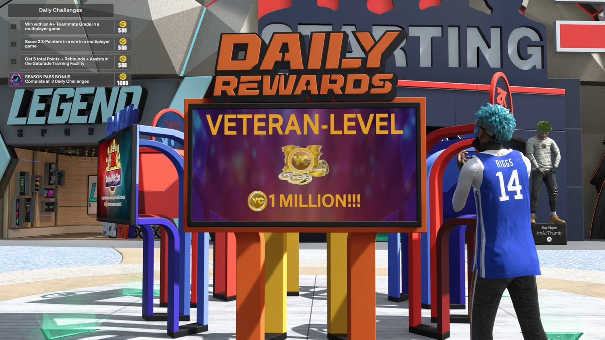 trey_riggs14's tweet image. 1,000,000 VC Wheel Spin 🔥