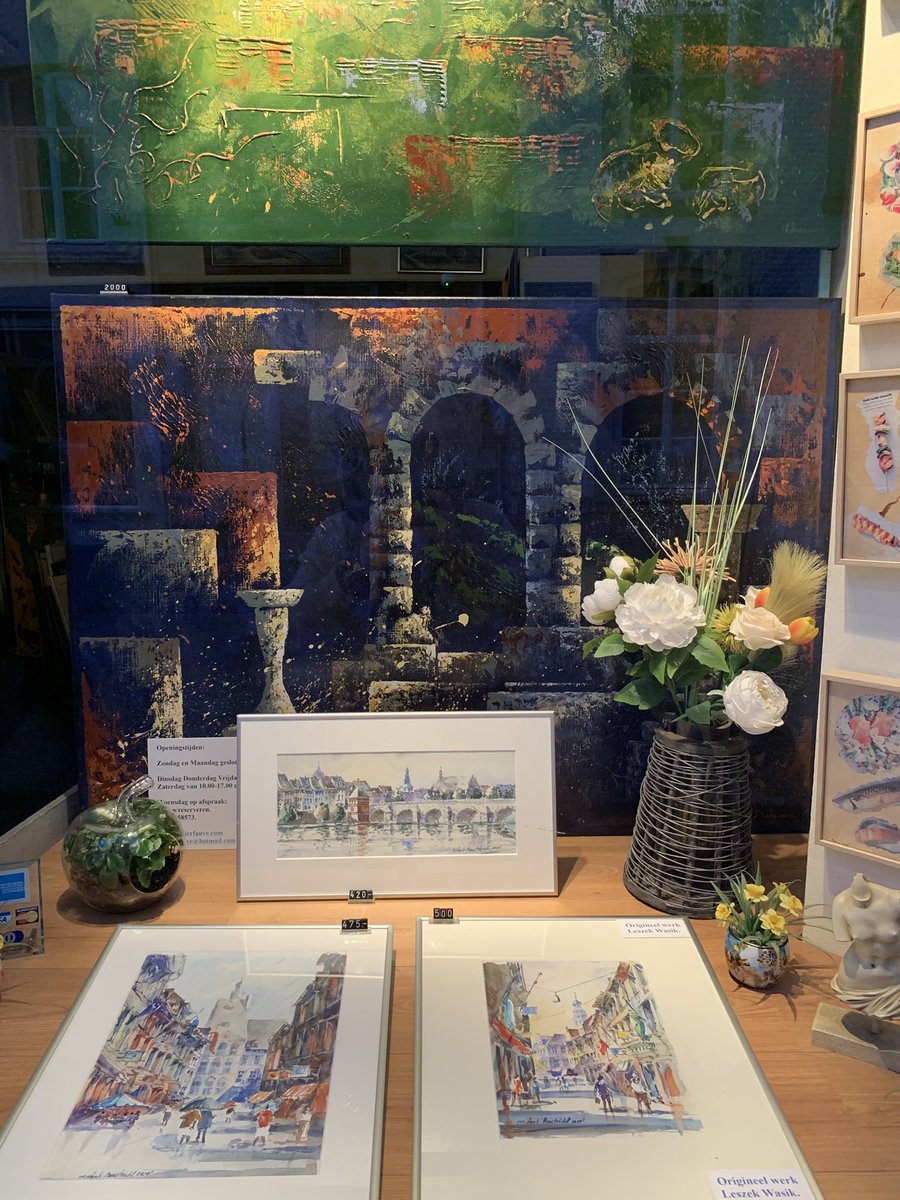 Fauve The #Art of #Special #Framing  #Kunst #Lijsten Een #speciale #Tefaf #etalage zeker een bezoek waard en van harte #welkom #tefaf 2026.