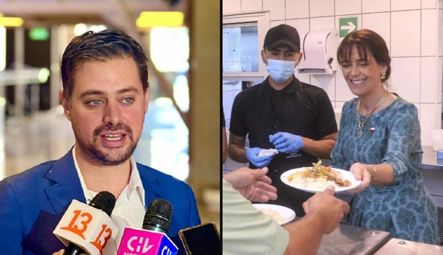 La izquierda más tonta de la historia: Manouchehri denunció a la Primera Dama ante Contraloría por SERVIR ALIMENTOS gamba.cl/2026/03/manouc…