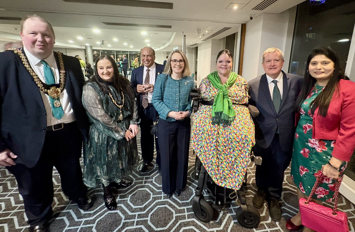 TriptiMegeri's tweet photo. It was a pleasure attending the 
St Patrick’s Day celebration organised by the @IrlinVancouver . Great to hear from Rt Hon First Minister @PrifWeinidog , Rt Hon Minister Kieran O’Donnell TD, and @IrlCGWales. A wonderful celebration of friendship and partnership. https://t.co/HkWs2JaSDV
