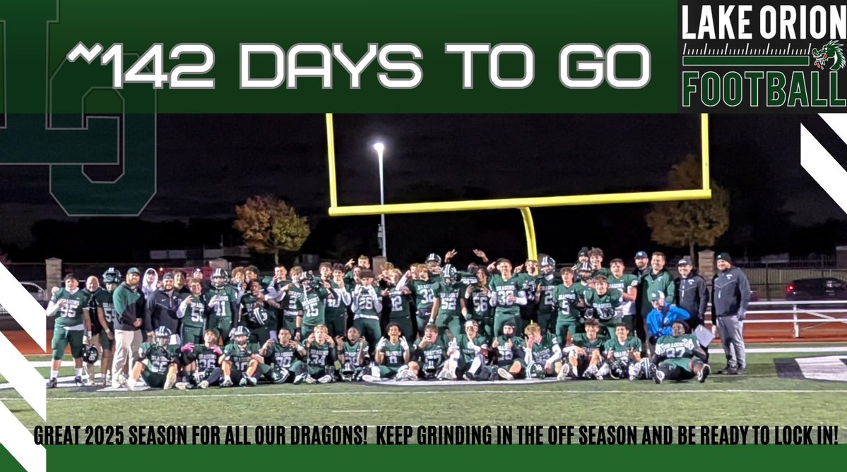 Lake Orion High School Dragons Football tweet media