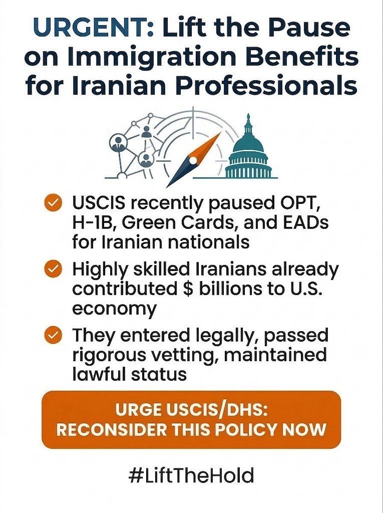 reyhane_sh's tweet image. #LiftTheHold #USCISpause
@WhiteHouse @SenMullin
@LindseyGrahamSC @SenFettermanPA
@SecRubio
@SenRickScott @ChuckGrassley @PahlaviReza
@PahlaviComms @ShahbanouFarah
@FoxNews
@AriAramesh @mojism 
@ruskygal @NickMiroff
@mollymotoole @msanchezMIA @camiloreports