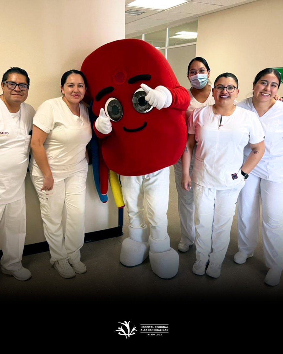 HRAEIxtapaluca's tweet photo. En el marco del #DíaMundialDelRiñón, el #HRAEI refuerza su compromiso con la salud renal de nuestras y nuestros usuarios mediante pláticas y activaciones para promover la prevención y el cuidado de los riñones.
Cuidar nuestros riñones es cuidar nuestra calidad de vida. 💙 https://t.co/iISnXG8gDO