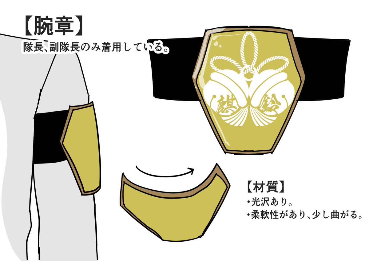 10aru_TL's tweet photo. ・グレイスパラメーターシート
・腕章（隊長副隊長のみ着用）
＿＿＿＿＿＿＿＿＿＿＿＿
キャラクターデザイン：ギル
※公式NPCのため、創作に使用した際にキャラデザ制作者へのメンション・報告は不要です。

#十アル_CS追記
#十アル_四星将
#十アル_公式 https://t.co/owdBsQdV6p