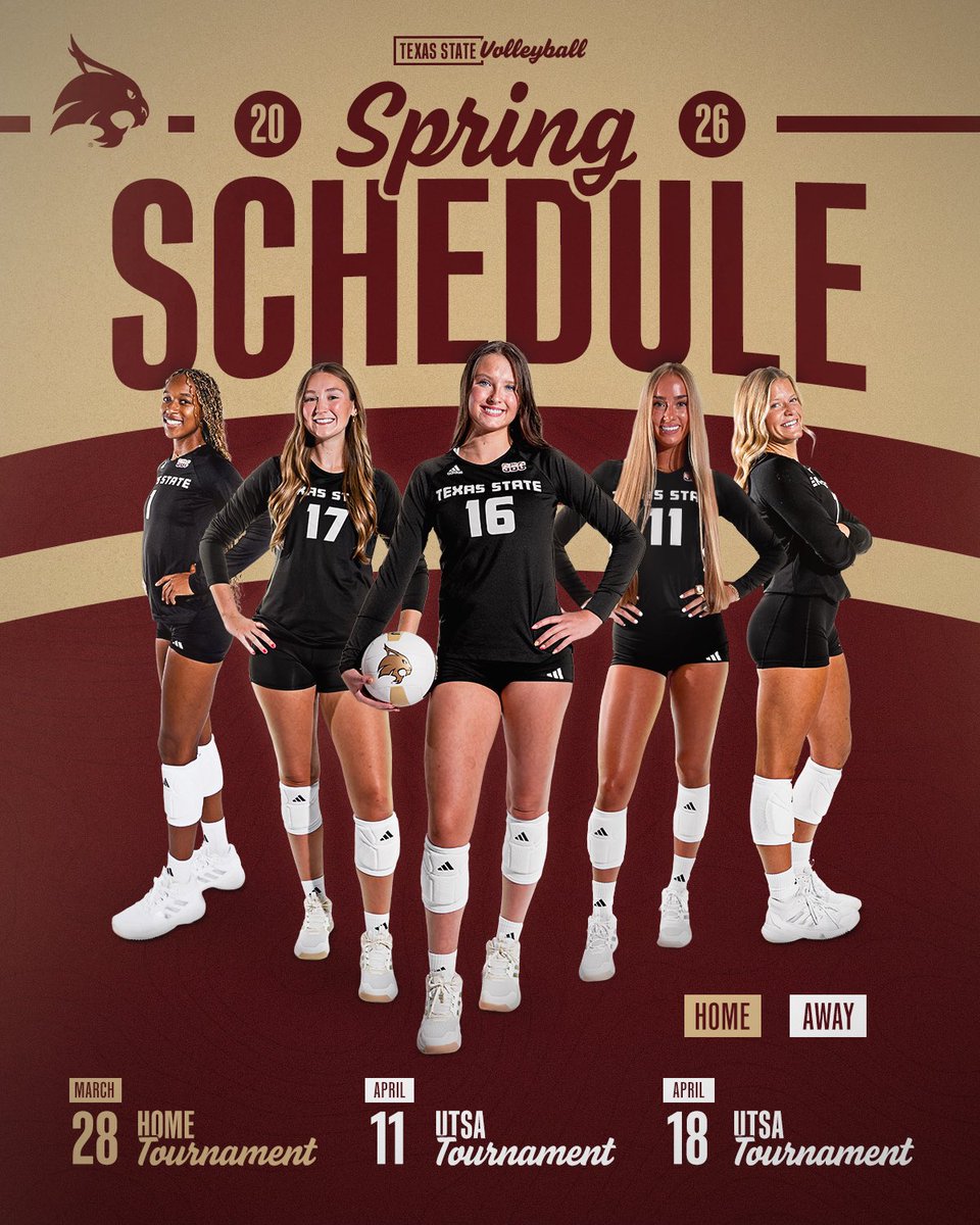 Texas State Volleyball tweet media