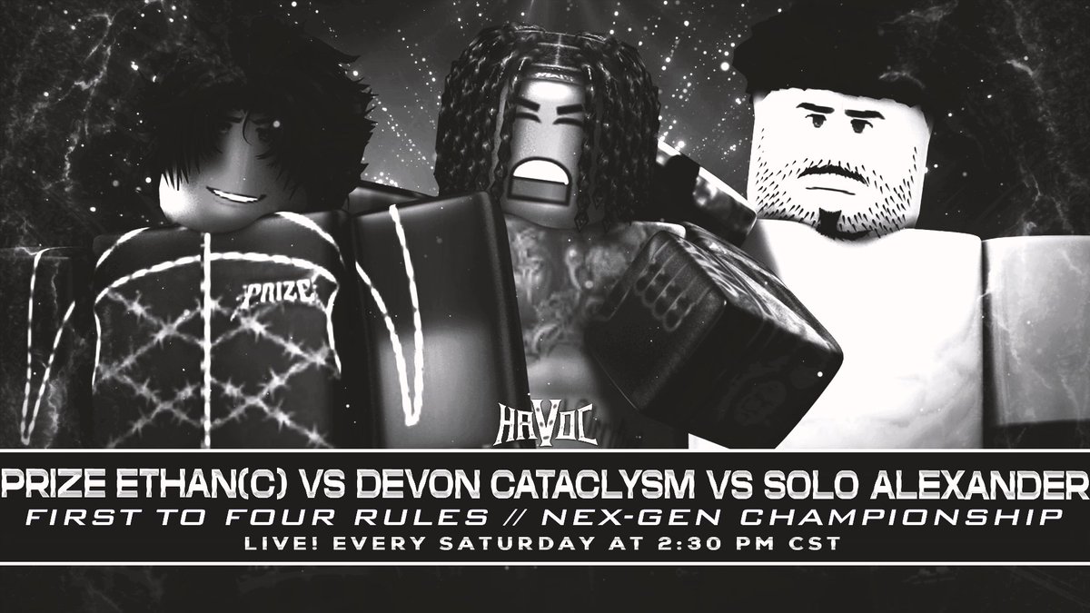 On the upcoming RETURN SHOW, the Nex-Gen Champion @prizeywizey defends against <a href="/DxvonR/">Devon</a> and #SoloAlexander, will he come up victorious, will he fail and start the dawn of a NEW champion?👀

#NATIONALPRO