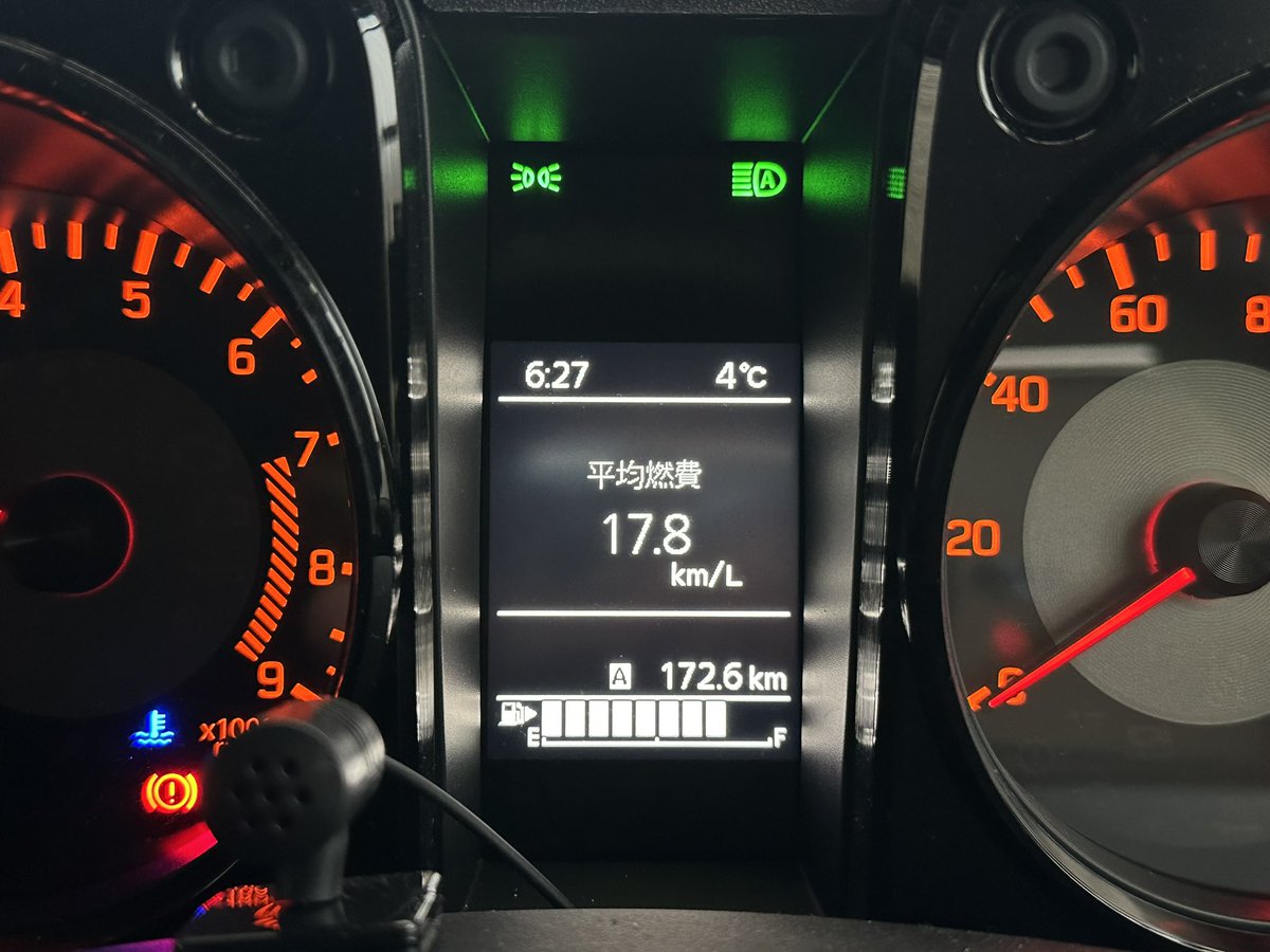 911Evolution64's tweet photo. ガソリンが高騰しているけど、私の911Evolution(キネティックイエロー)号は、あと430km走らないとガソリン入れられない😅
その頃には170円ぐらいまで価格が下がっています様に👏
それにしても、寒い🥶
#JB64 
#911Evolution 
#ガソリン　
#ジムニー https://t.co/bEzjvlNKwk