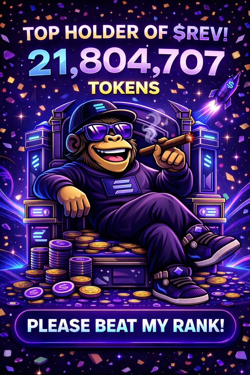 RevoltaClub's tweet photo. Hello, I’m the NEW King of $REV 👑

The old king sold his tokens…
so the crown is mine now.

But listen

$REV isn’t just a meme
It’s about trading.
Dev already dropped a hint:
This project is going all the way to DEX listing.
No rugpull
👉 Register here:
https://t.co/43rgT7eNI9 https://t.co/Znr49IiBd6