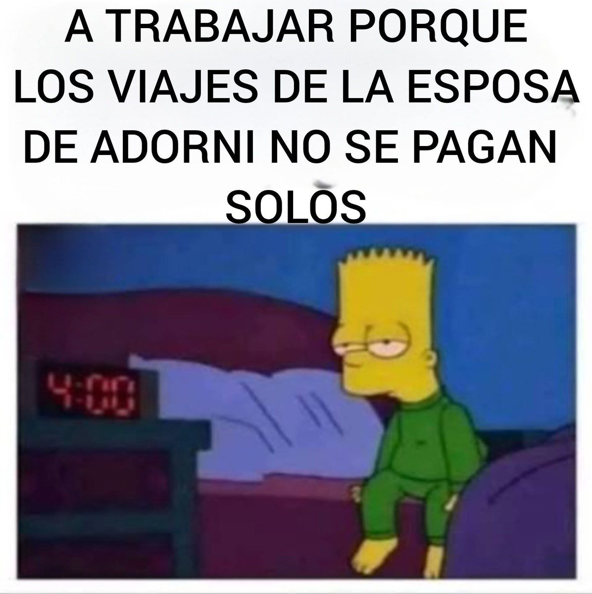 <a href="/madorni/">Manuel Adorni</a> <a href="/ZinClaudio/">Dr. Claudio Zin</a> Me voy a dormir así recobro fuerzas para la chamba de mañana.
Fin