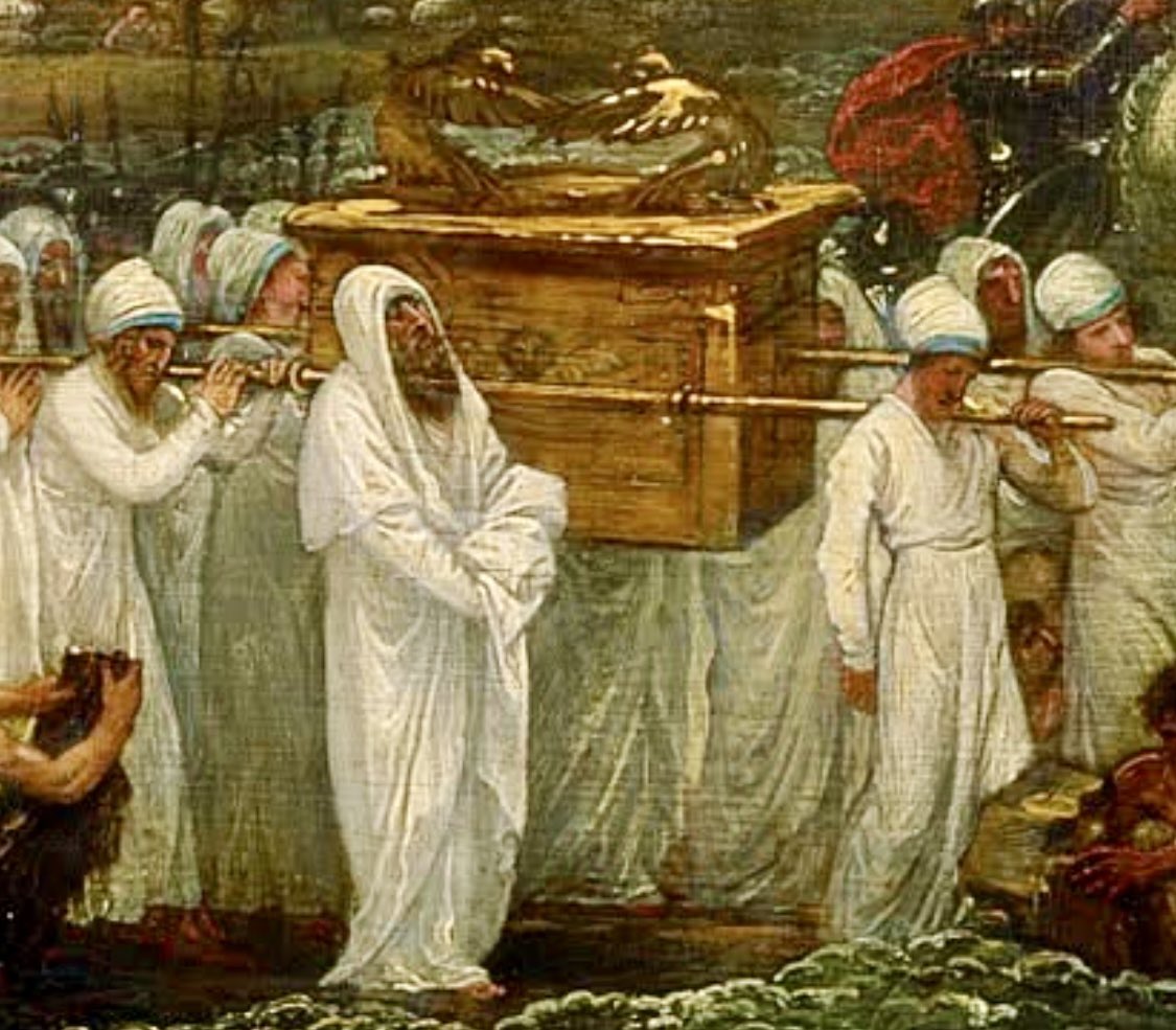 nissnickmich's tweet image. “Josué pasando el río Jordán con el Arca de la Alianza” (1800). Obra del pintor británico-estadounidense Benjamin West #arte #pintura #josue #biblia #curiosidades #felizjueves #12mar