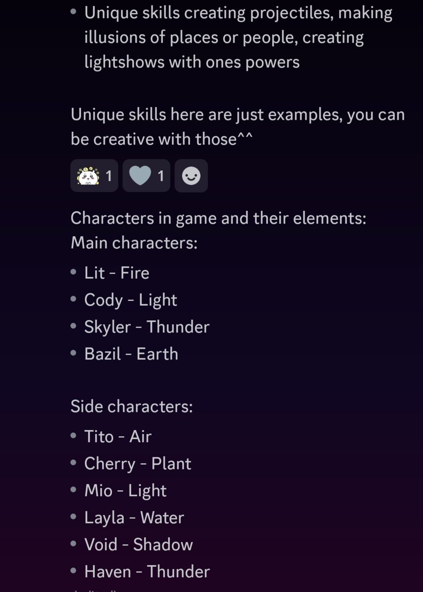 R4bbitHe4d's tweet photo. Elements explained 
#EmbersBetweenUs https://t.co/zUzm5Fil0c