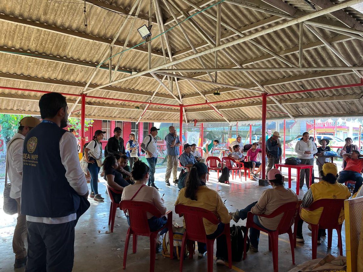 Misión de Apoyo al Proceso de Paz - OEA tweet media