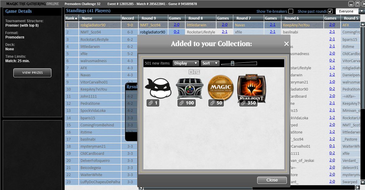 EliaFelisati's tweet photo. Gladiator is BACK 🎉
I split the finals of the Premodern Challenge with @NMTSco 🤝, remaining undefeated throughout the tournament.🏆
UW Replenish, a deck I'm playing a lot and that's giving me excellent results. Is stronger in the meta post Parallax Tide. 
Matchups 👇 Comments https://t.co/wA4vUOIoQx