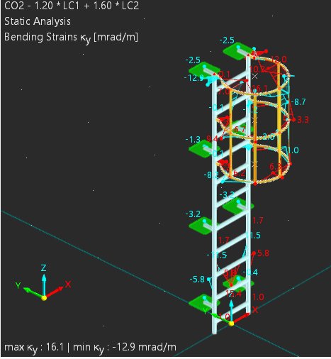 Engintips's tweet photo. Design  Cat Ladder According to 
   : 
ASCE 7-22 &amp;7-16 for Loading 
AISC 360 | 2016 for Steel Design 
AISC 370 | 2016 for Stainless Steel Design 
EN 1993 for Connection Design 
#تصاميم 
#تنفيذ 
#هياكل_معدنية 
#هياكل_استيل 
#ستينلس_ستيل https://t.co/d1ViIKDrGV