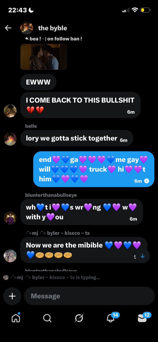 onlyus1eft's tweet image. i’d be miserable too if we had nothing to talk about but the other side. #GoOutside