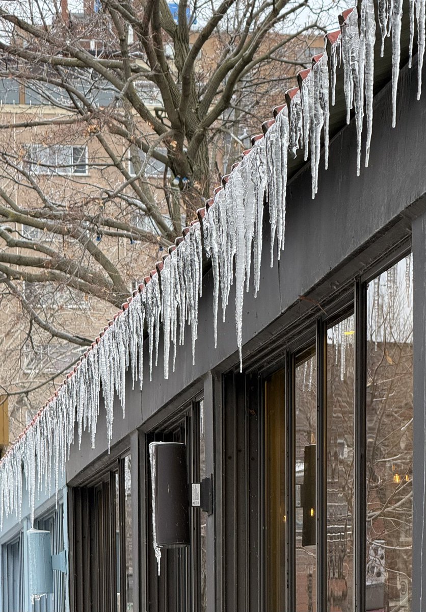 danielbeland's tweet photo. Glaçons 🧊 #Montreal #photos #photography #Quebec #Canada @meteomedia @weathernetwork @Monmontreal #verglas #freezingrain @MTL_Ville @Montreal https://t.co/bWFPXqmKxS