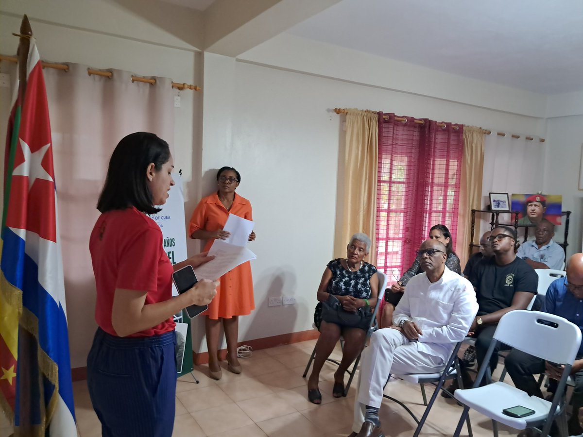 EmbaCuba Granada tweet media