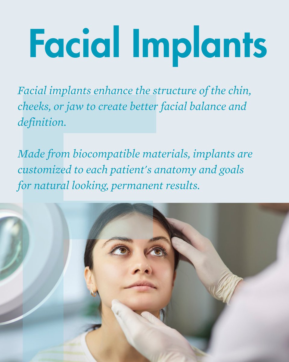 Welcome back to the ABCs of Cosmetic Surgery! 💡

Today we're covering the letter F with three procedures that can enhance, restore, and rejuvenate.

✔️ Fat Transfer
✔️ Fractional Laser
✔️ Facial Implants

#CosmeticSurgery #ABCSSurgeons #WeAreCosmeticSurgery