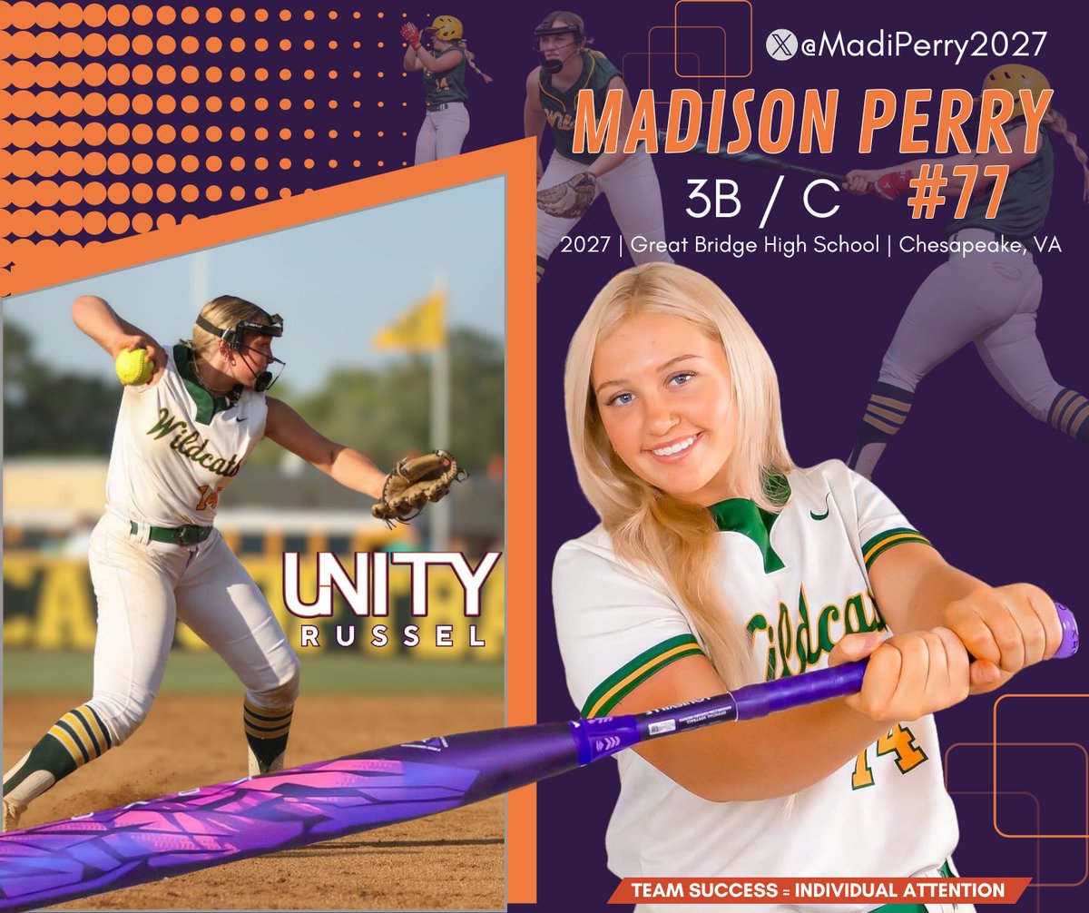 Unity-Russel Softball tweet media