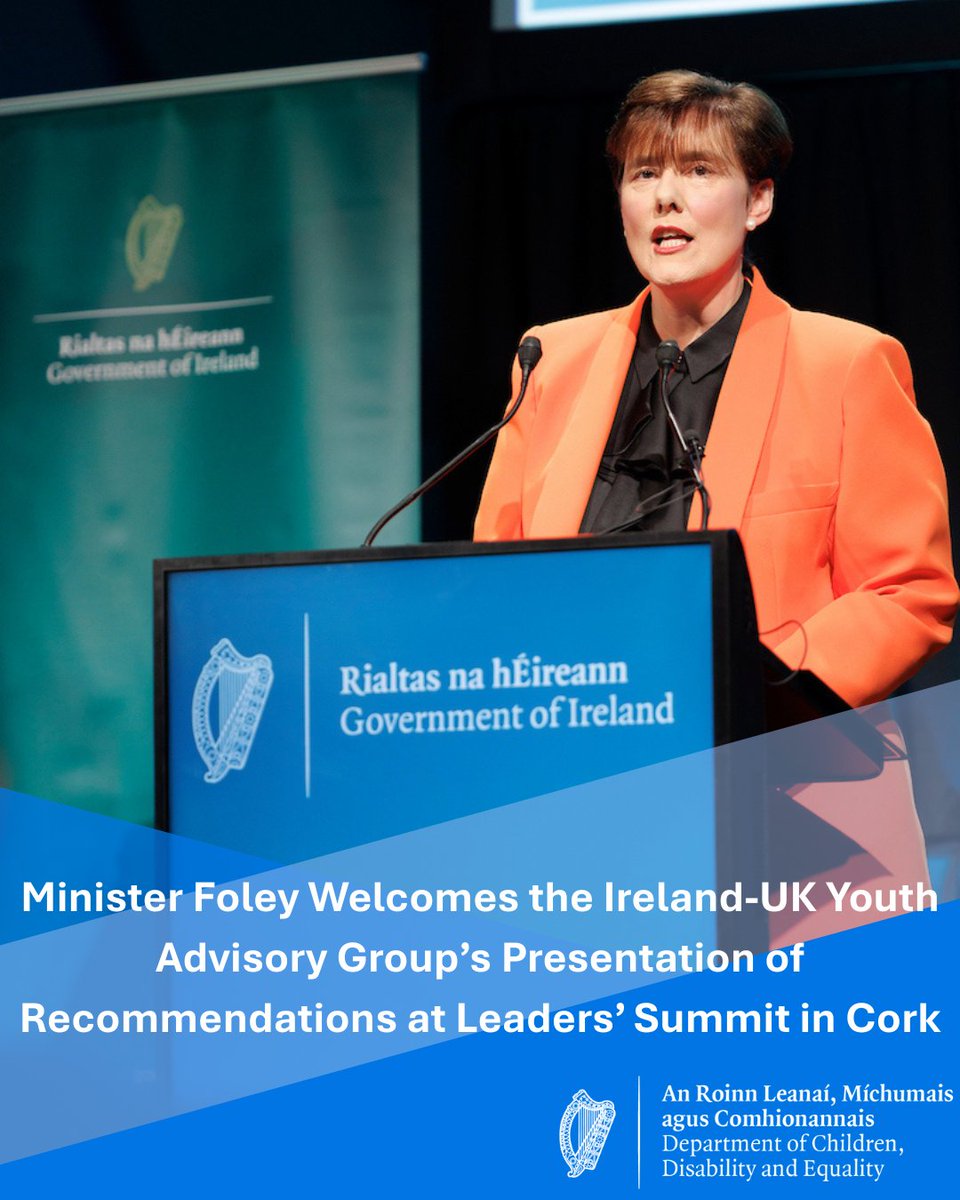 Department of Children, Disability and Equality tweet media