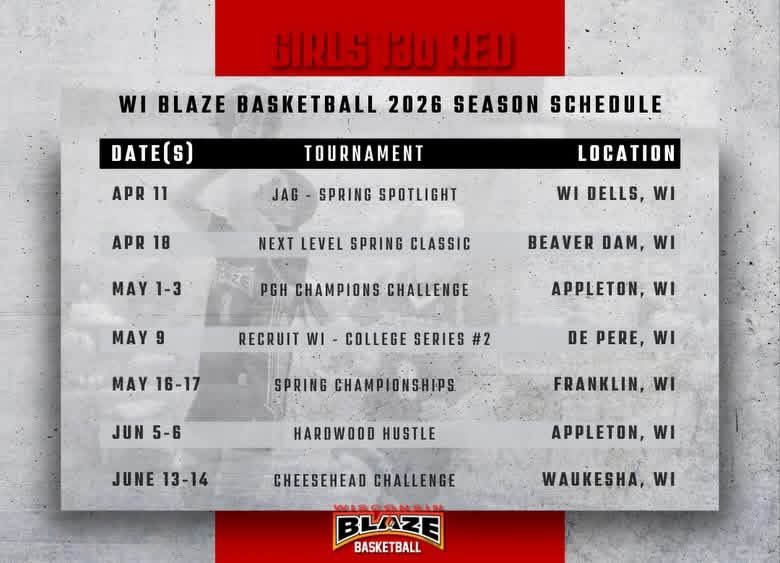 Wisconsin Blaze Girls Basketball tweet media