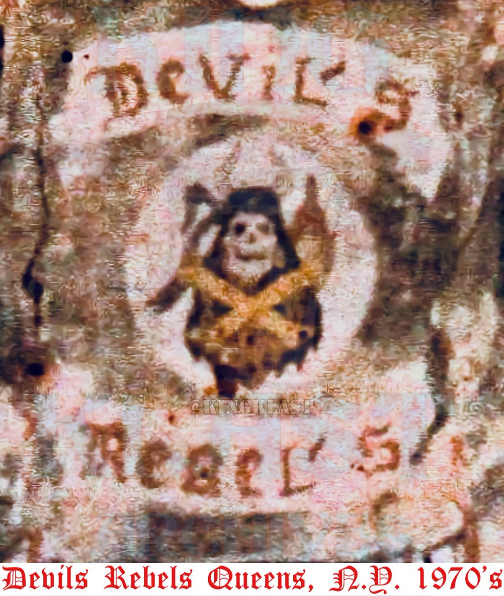 kingklast's tweet photo. Devils Rebels ๐น 1970s Bushwick Brooklyn Gang That Expanded Into Queens | Outlaw Rock Pioneers
#DevilsRebels #Bushwick #Brooklyn #Queens #NY #NYC #NewYork #OutlawRock #ClassicNYStreetGangs #KingKlastArchives #KingKlast #1970sNYC #VintageNYC #NYCStreetHistory #StreetLegends https://t.co/n4kZ6CcCGl