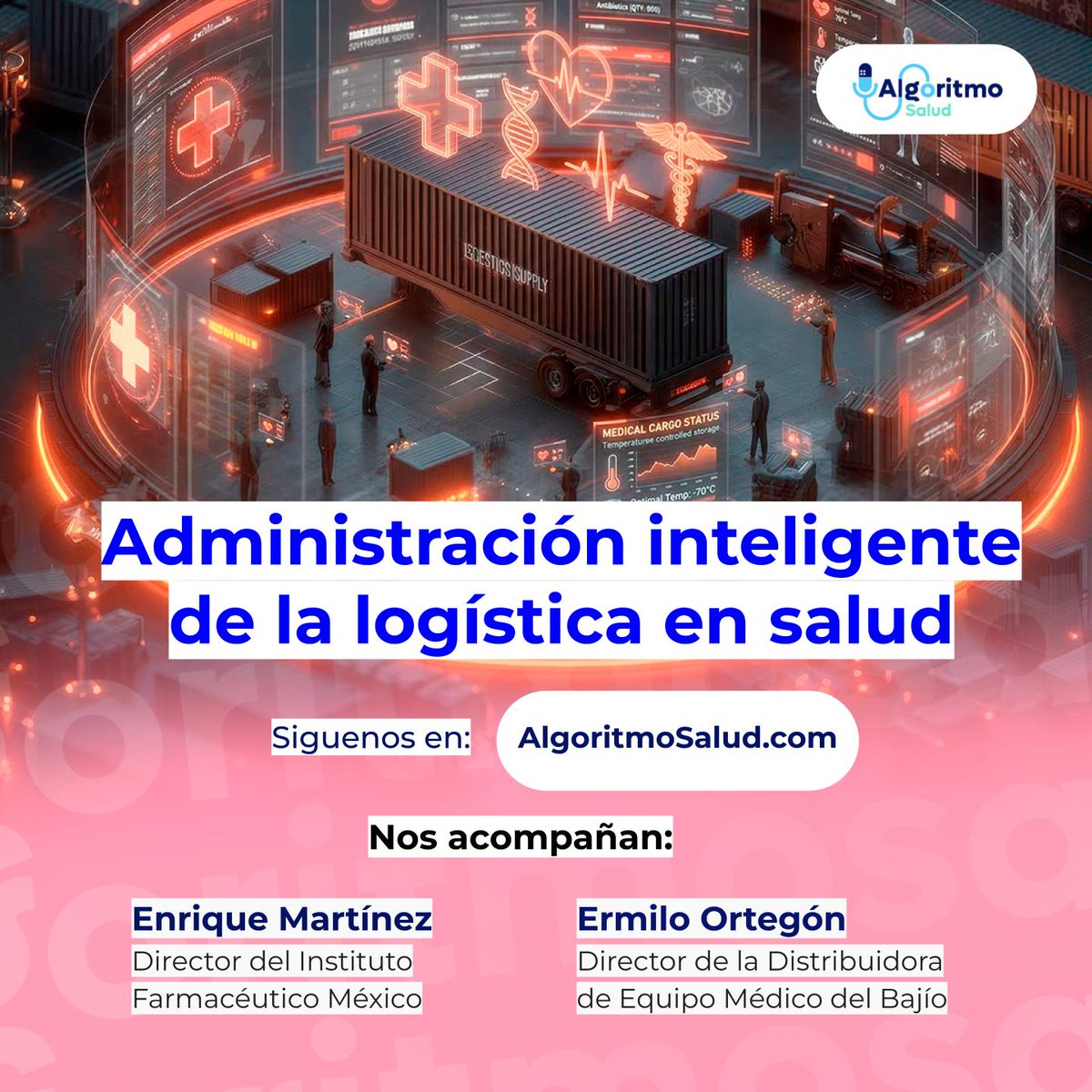 AlgoritmoSalud's tweet photo. 🧩🚑Cada eslabón importa.
Una logística bien administrada fortalece la continuidad del cuidado y la seguridad del paciente.

#HealthTech #CadenaDeSuministro #CuidadoDelPaciente #Innovación https://t.co/CnCHEigcDa