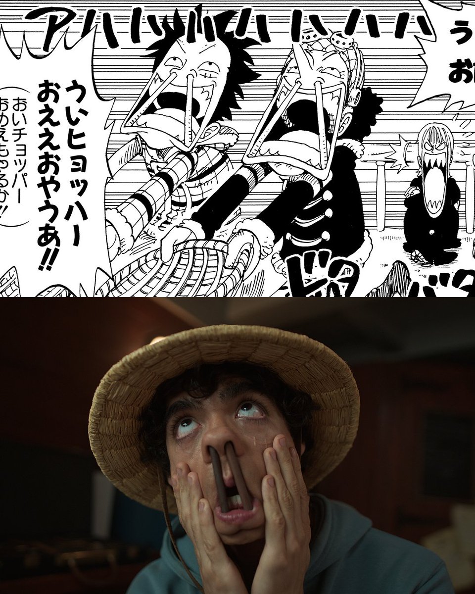 Spot the difference. You can’t. 
ONE PIECE: INTO THE GRAND LINE
Now Playing!