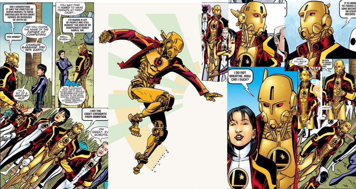 Legion of Super-Heroes Visual Reference tweet media