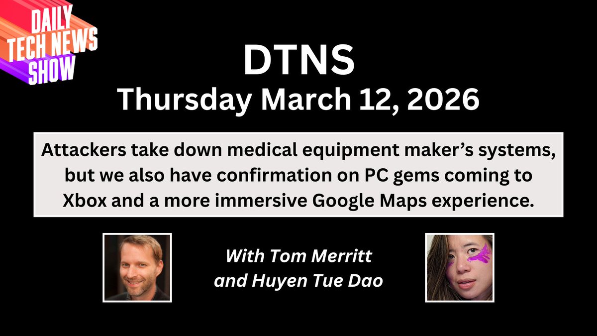 Daily Tech News Show tweet media