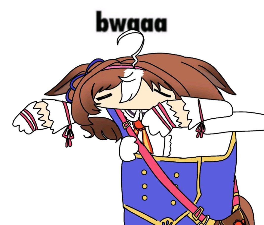 fillthebog's tweet photo. @umamusume_eng so you put these three in, but not Doto, what the hell? https://t.co/QbG6v1Pq8O
