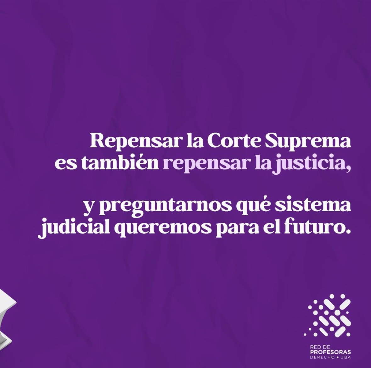 Red de Profesoras de Derecho-UBA tweet media