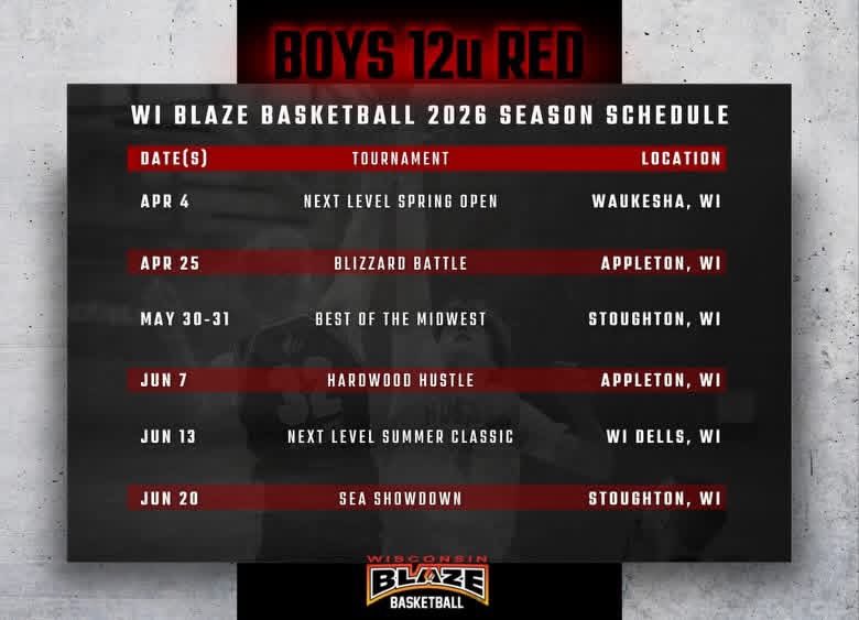 Wisconsin Blaze Boys Basketball tweet media