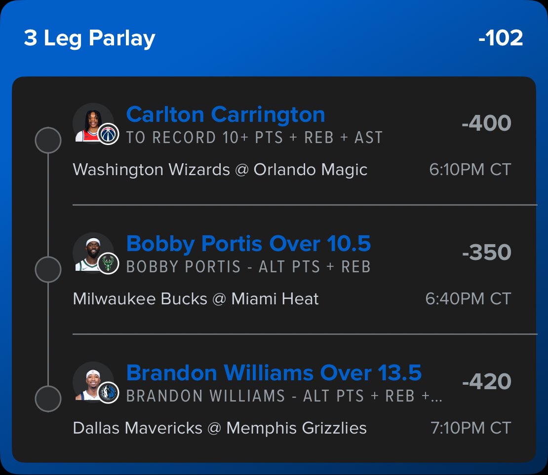 DevBookBets's tweet photo. ✅✅✅ 3U Play of the Day ✅✅✅

Dev’s 3U! Lock in!!

https://t.co/ZZfnN9EXg1 https://t.co/m1Cbg0sURt
