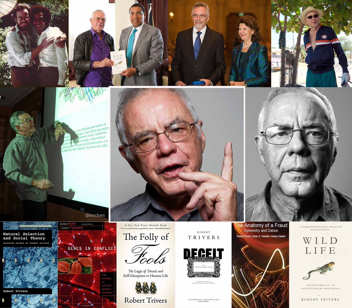 wcchen's tweet photo. RIP Robert Trivers (19 Feb 1943 - 12 Mar 2026), American-#Jamaican evolutionary theorist, “One of the great thinkers in the history of Western thought". Born in the USA, made #Jamaica his home. #RobertTrivers 
https://t.co/RDh2kD9Ayg https://t.co/chwgZwfDNe