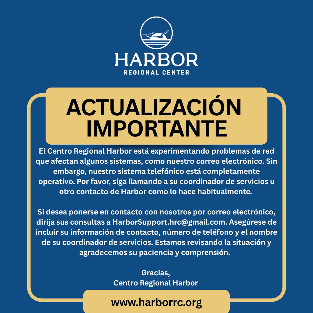 Harbor Regional Center tweet media