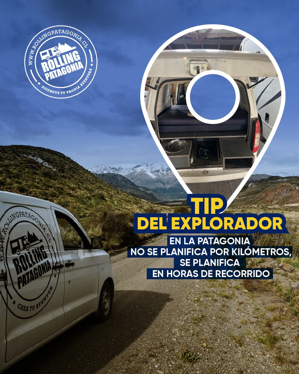 rollingpatagon's tweet photo. Con Rolling Patagonia entendemos que la experiencia no se mide en kilómetros recorridos, sino en historias que te llevas de vuelta.

 💬 Escríbenos y da el primer paso hacia tu aventura

#RollingPatagonia #ViajaConRolling #PatagoniaSobreRuedas #MotorhomeChile #PatagoniaEnCamper https://t.co/tX7OSx26Lr