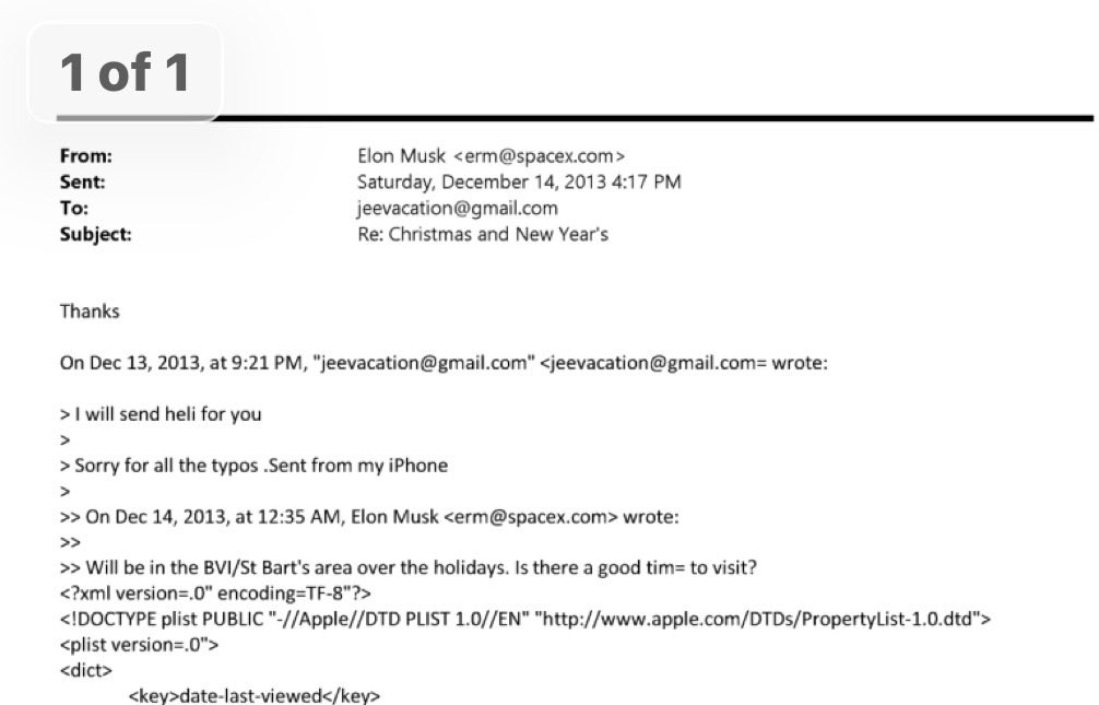 Anonymous_SoCal's tweet photo. @elonmusk Did you go to Bed sick with #Epstein ?
January 4 2013
#ElonFiles https://t.co/Rjsr50JVVx