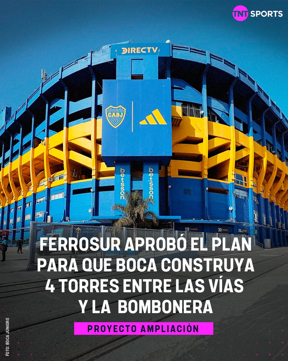 Ferrosur es la empresa concesionaria que en unos años termina el contrato. Es como ir a pedir permiso a un inquilino para ampliar la casa, puede decirte lo que quiera, pero la autorización depende pura y exclusivamente del dueño. Ésto es Boca hoy. Dirigentes mandan a operadores.