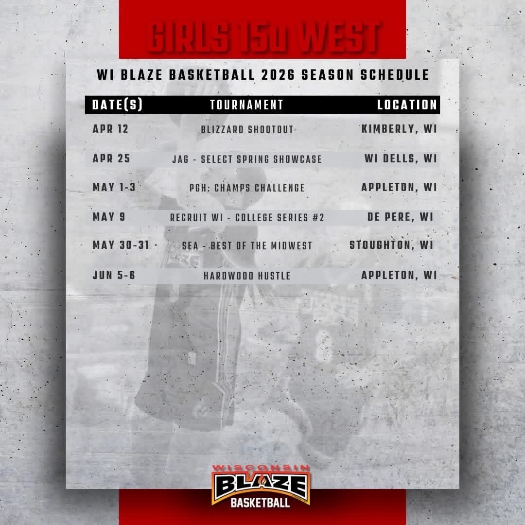 Wisconsin Blaze Girls Basketball tweet media