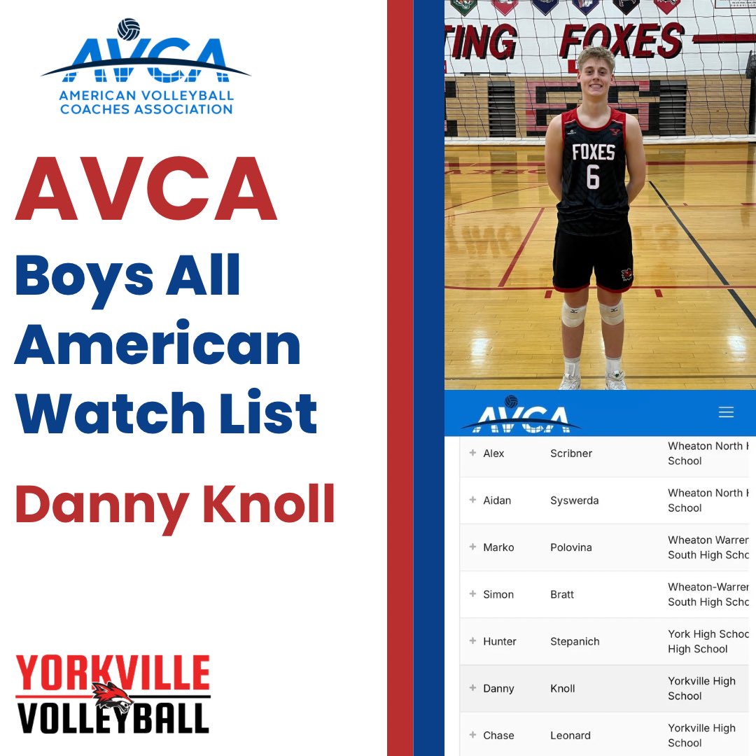 Yorkville Boys Volleyball tweet media