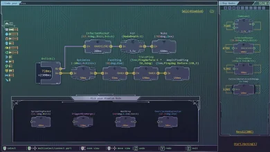 japahttv's tweet photo. 💻 Net.Attack() lança versão 1.0 no Steam. Bullet heaven com programação visual traz mais de 190 nós, 13 hackers e suporte ao português do Brasil. #NetAttack https://t.co/HBUUkqd0zO