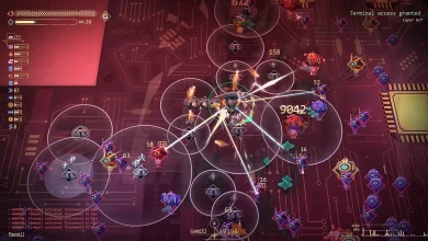 japahttv's tweet photo. 💻 Net.Attack() lança versão 1.0 no Steam. Bullet heaven com programação visual traz mais de 190 nós, 13 hackers e suporte ao português do Brasil. #NetAttack https://t.co/HBUUkqd0zO
