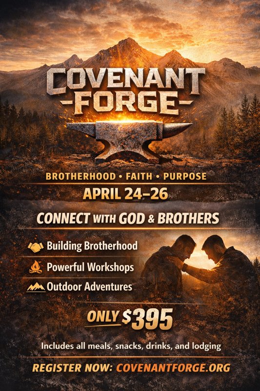 MBumbershoot's tweet photo. I have helped to start a non profit organization centered around helping men grow closer to God, build brotherhood, &amp; prepare for the second coming of Jesus Christ. If you are a man living in Utah or the surrounding area, come spend the weekend with us &amp; let's prepare together. https://t.co/PSmQS6FZcd