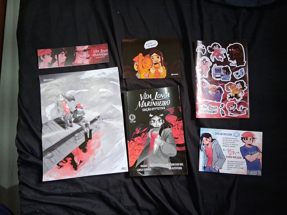 SuaMaePontoCom's tweet photo. @SrWilsonCCA @maifazcomics Meu exemplar chegou hoje, muito feliz de ser parte dessa jornada! #vlam https://t.co/0F017dgU5k